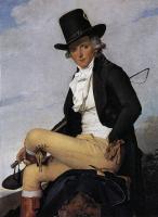 David, Jacques-Louis - Portrait of Pierre Seriziat